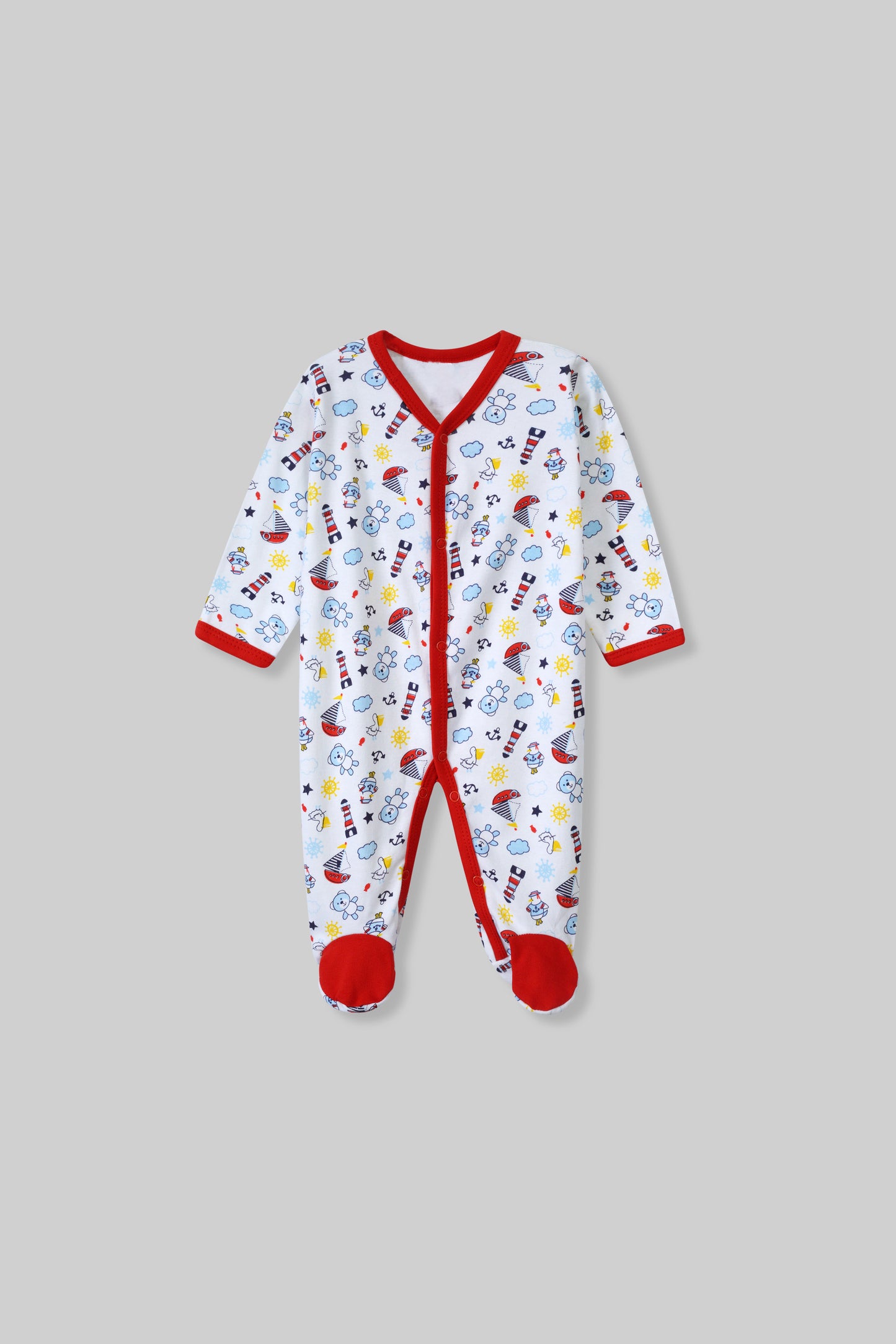 Full-Sleeve Cotton Jumpsuit