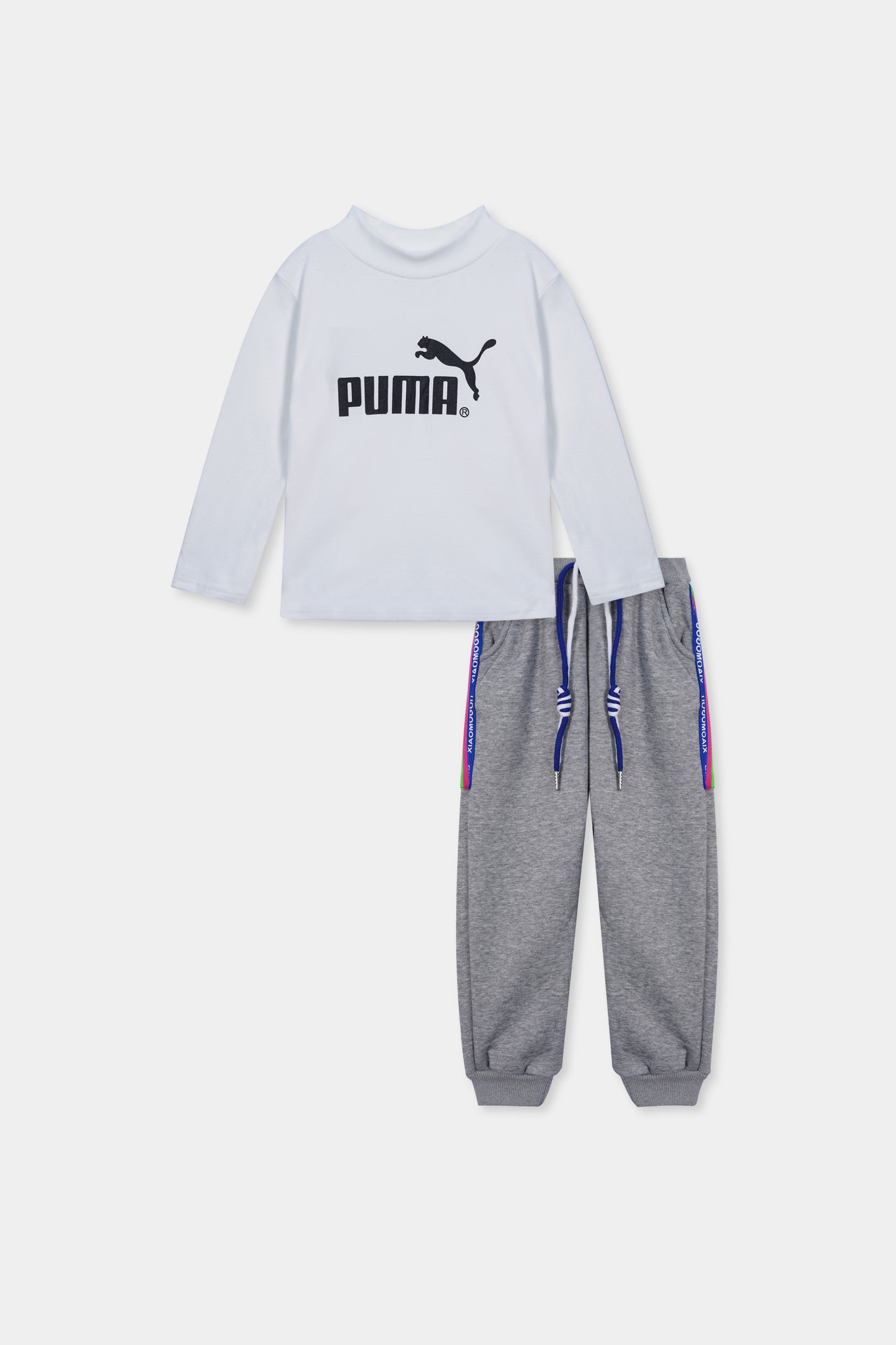 Puffer Jacket / Fleece Trouser / Soft Velvet Sweat Shirt