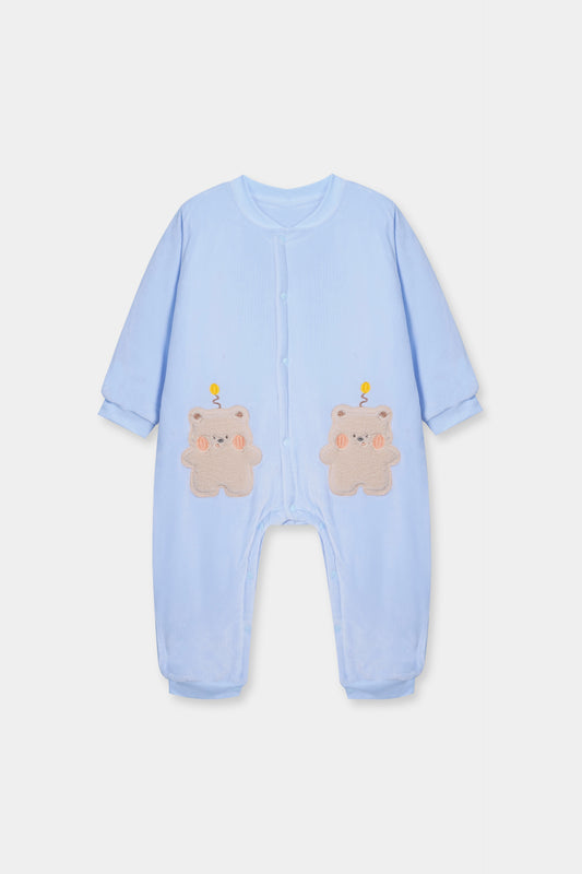 Polyester Filled Romper (Cute Bear)