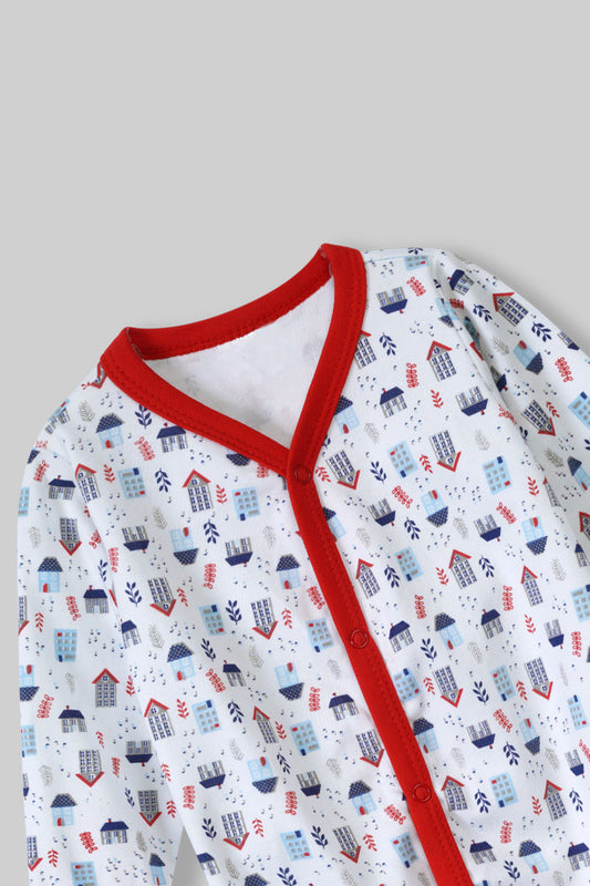 Full-Sleeve Cotton Jumpsuit