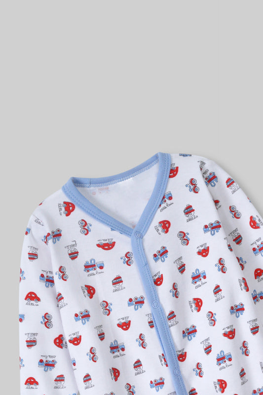 Full-Sleeve Cotton Jumpsuit