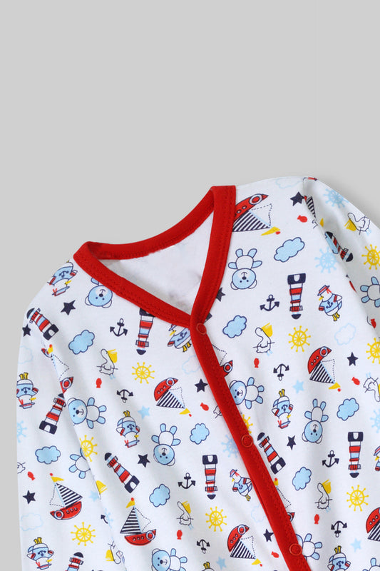 Full-Sleeve Cotton Jumpsuit