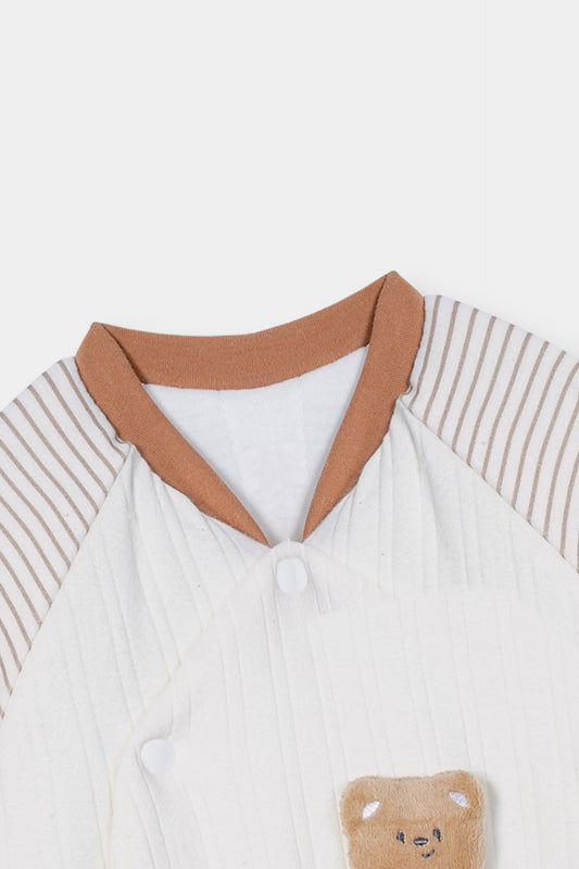 Cotton Velvet Romper with Polyester Filling