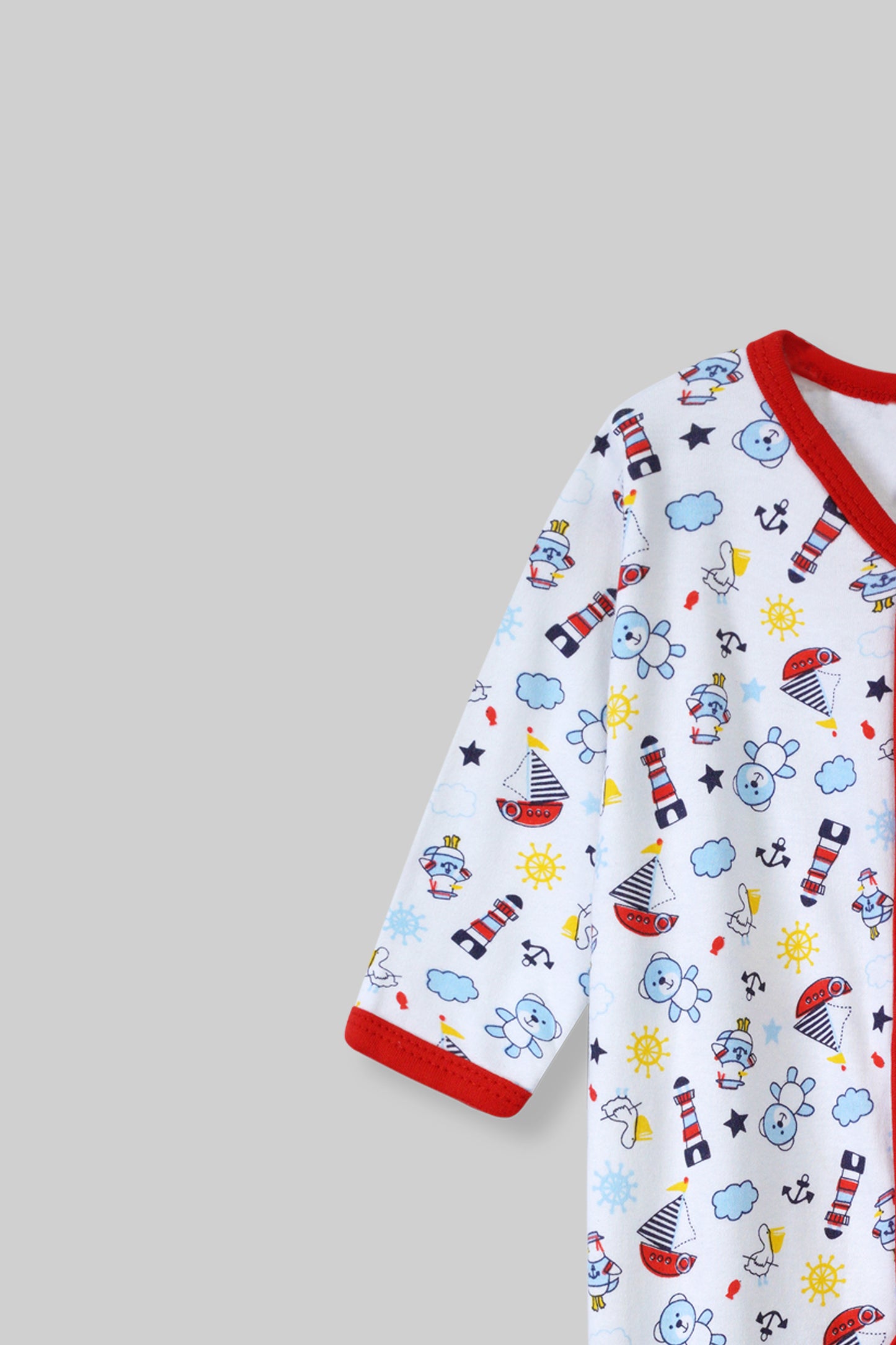 Full-Sleeve Cotton Jumpsuit