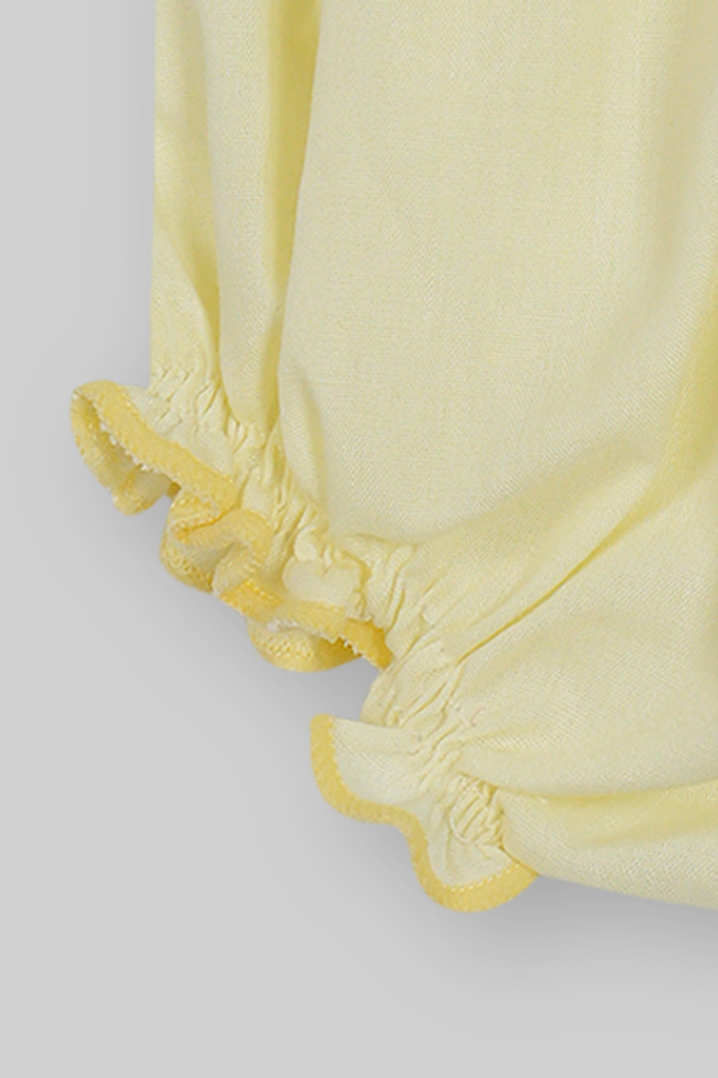 Cotton Frock & Nicker Set (Beige)