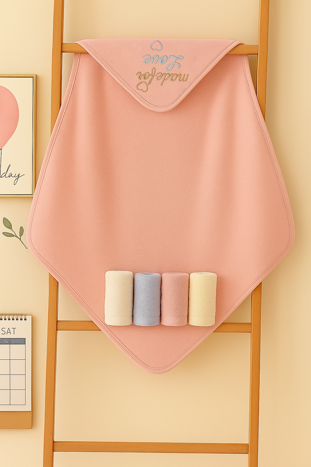 Flower Bath Towel Set