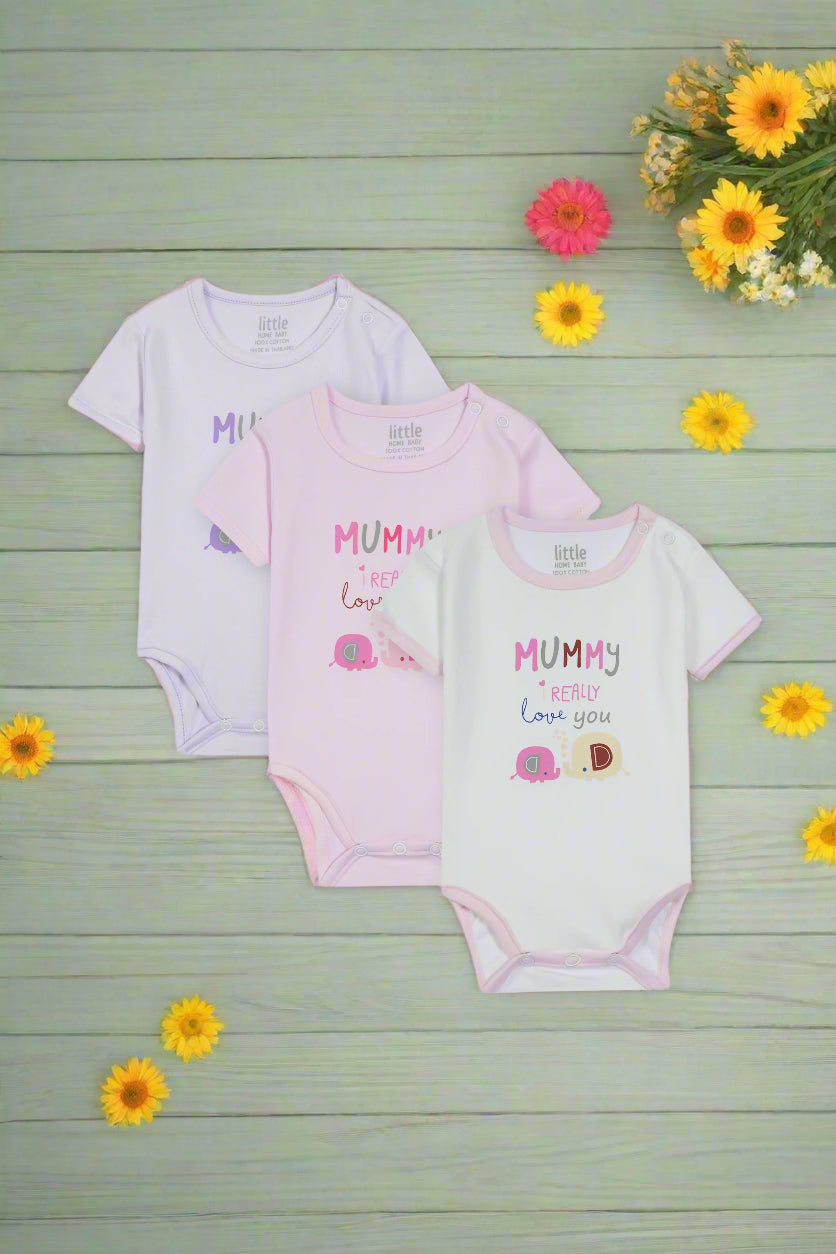 ONESIE PACK OF THREE