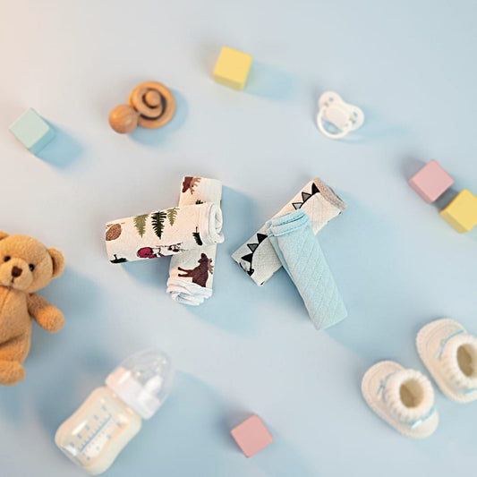 Imported Baby Wash Cloth (Pack of 4)