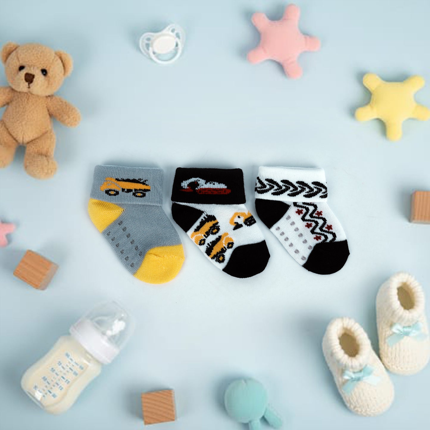 Imported Socks Pack of 3 Pairs