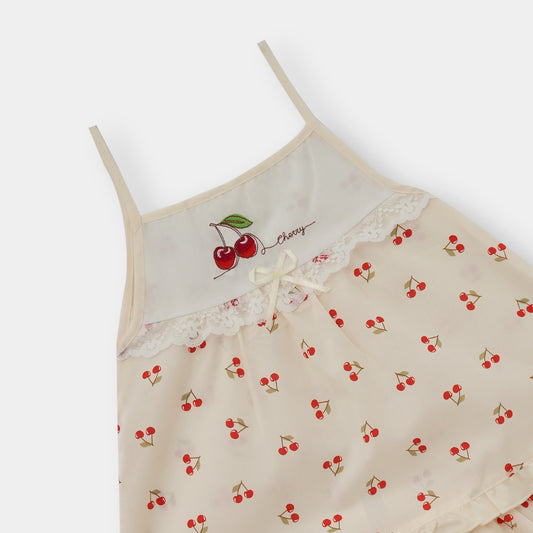 Cotton Frock and Nicker Set (Pink)