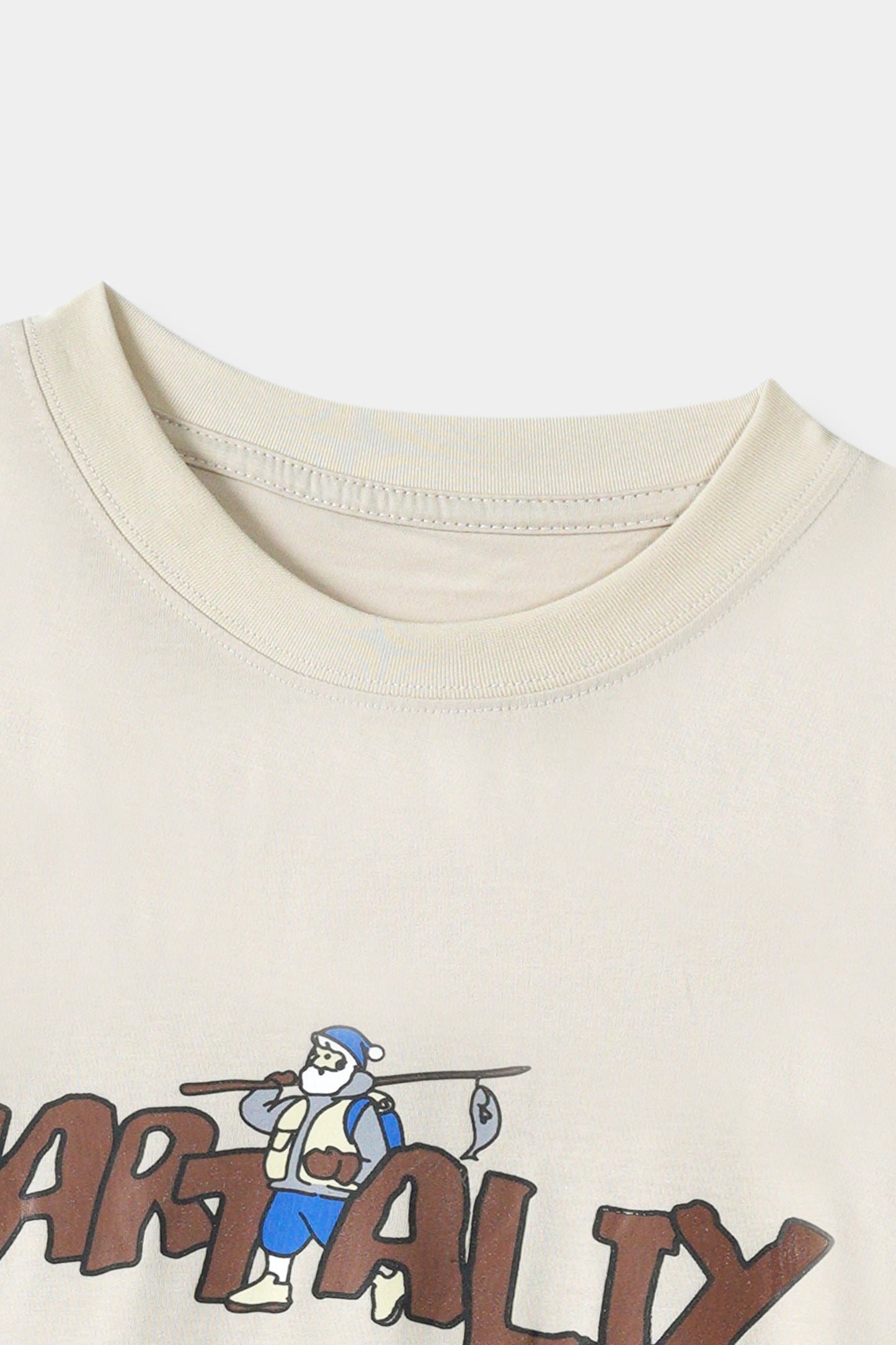 Boys Imported Slogan Graphic Printed Skin Drop Shoulder T-Shirt