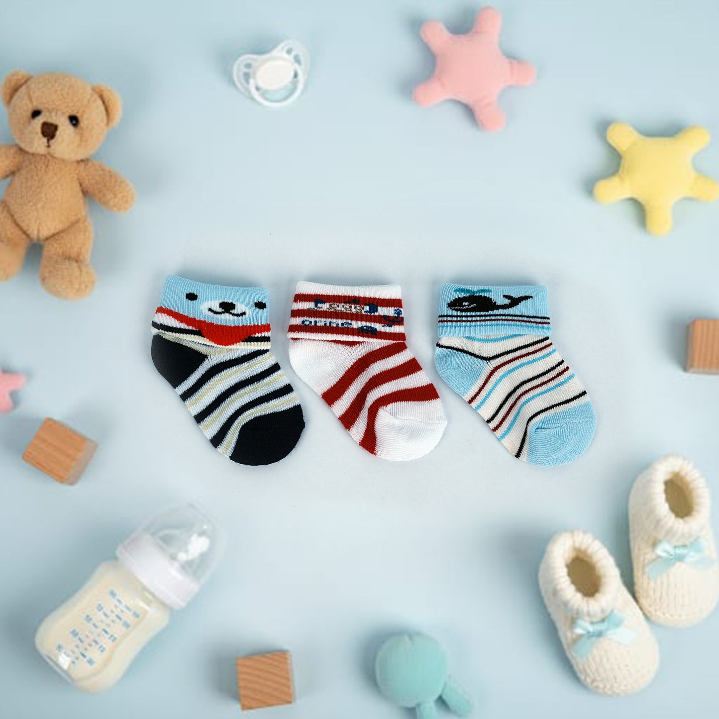 Imported Socks Pack of 3 Pairs