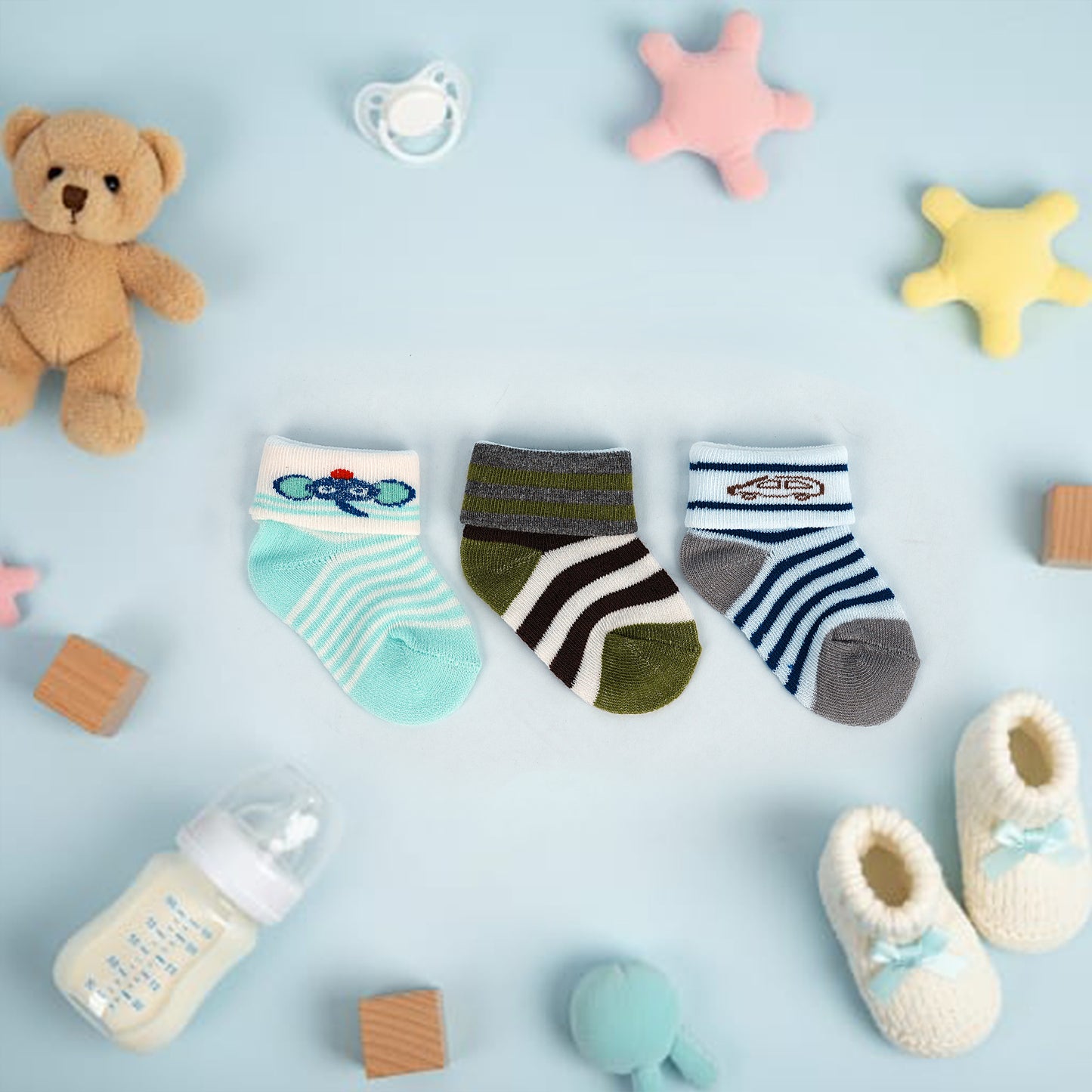 Imported Socks Pack of 3 Pairs