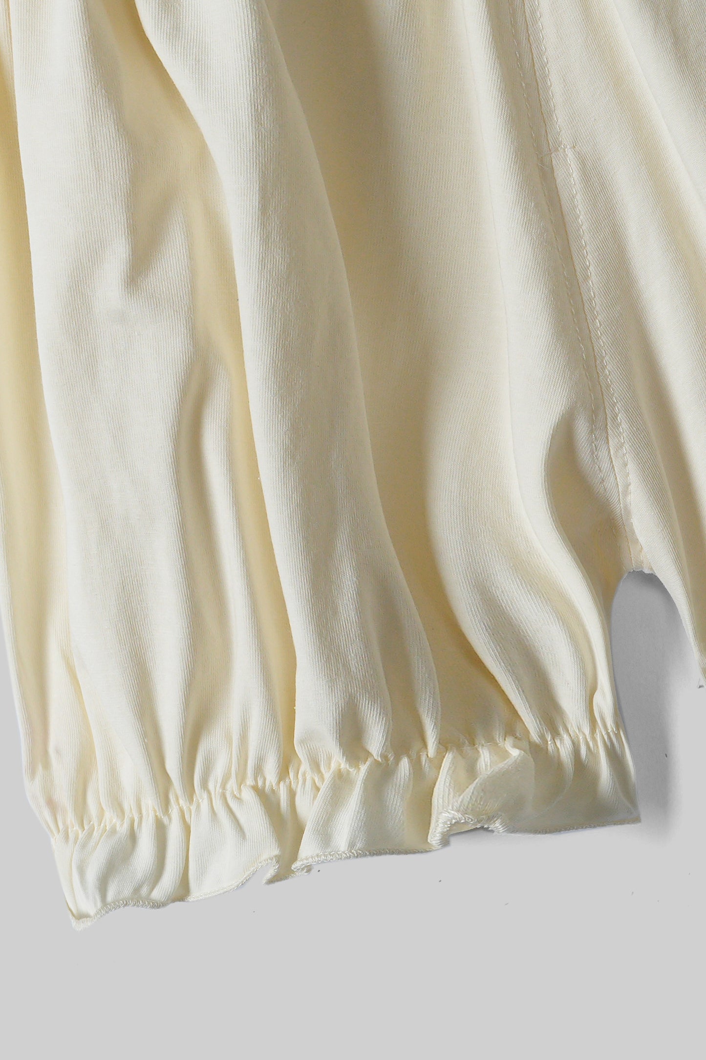 Cream Floral Frock & Short Set