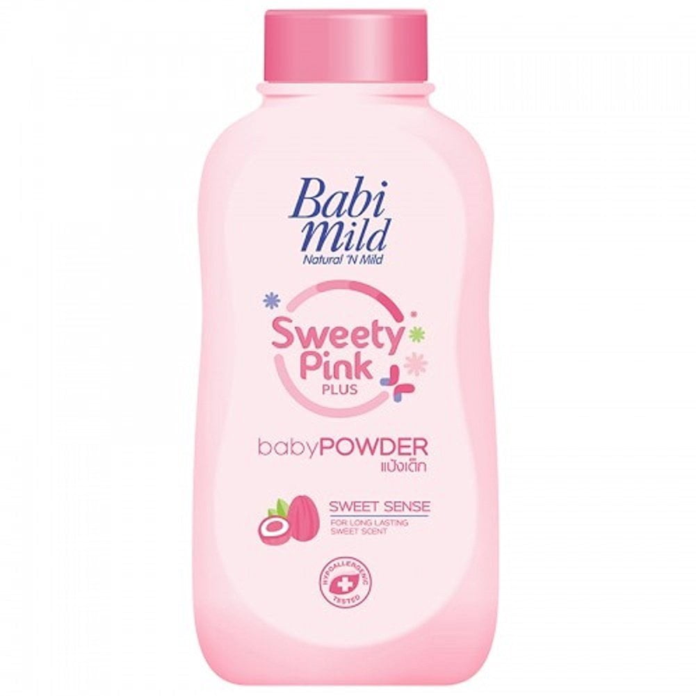 Babi Mild Sweety Pink Powder 350 Gm