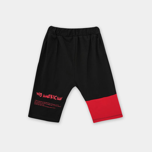 Tank Top and Short Set (Red and Black)