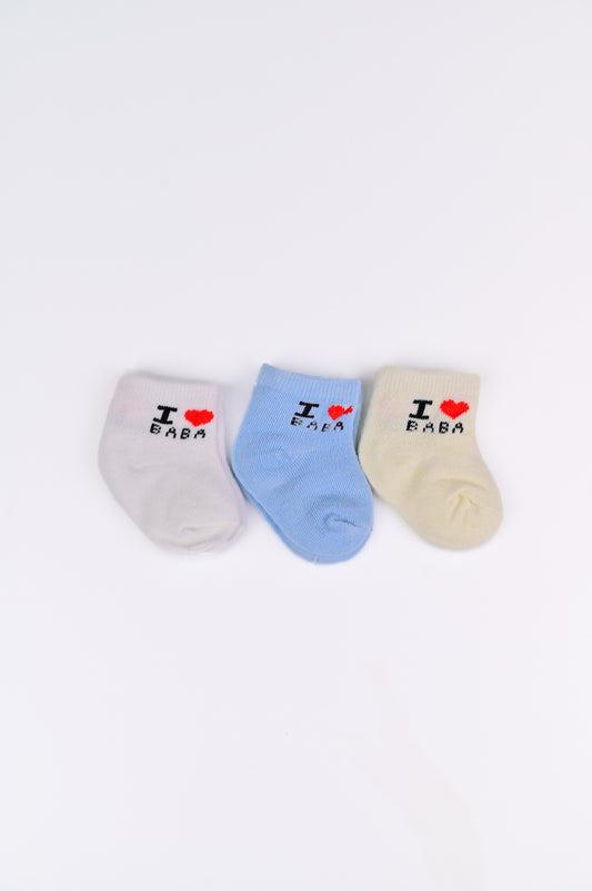 Imported Socks for Baby Boy Pack of 3 Pairs