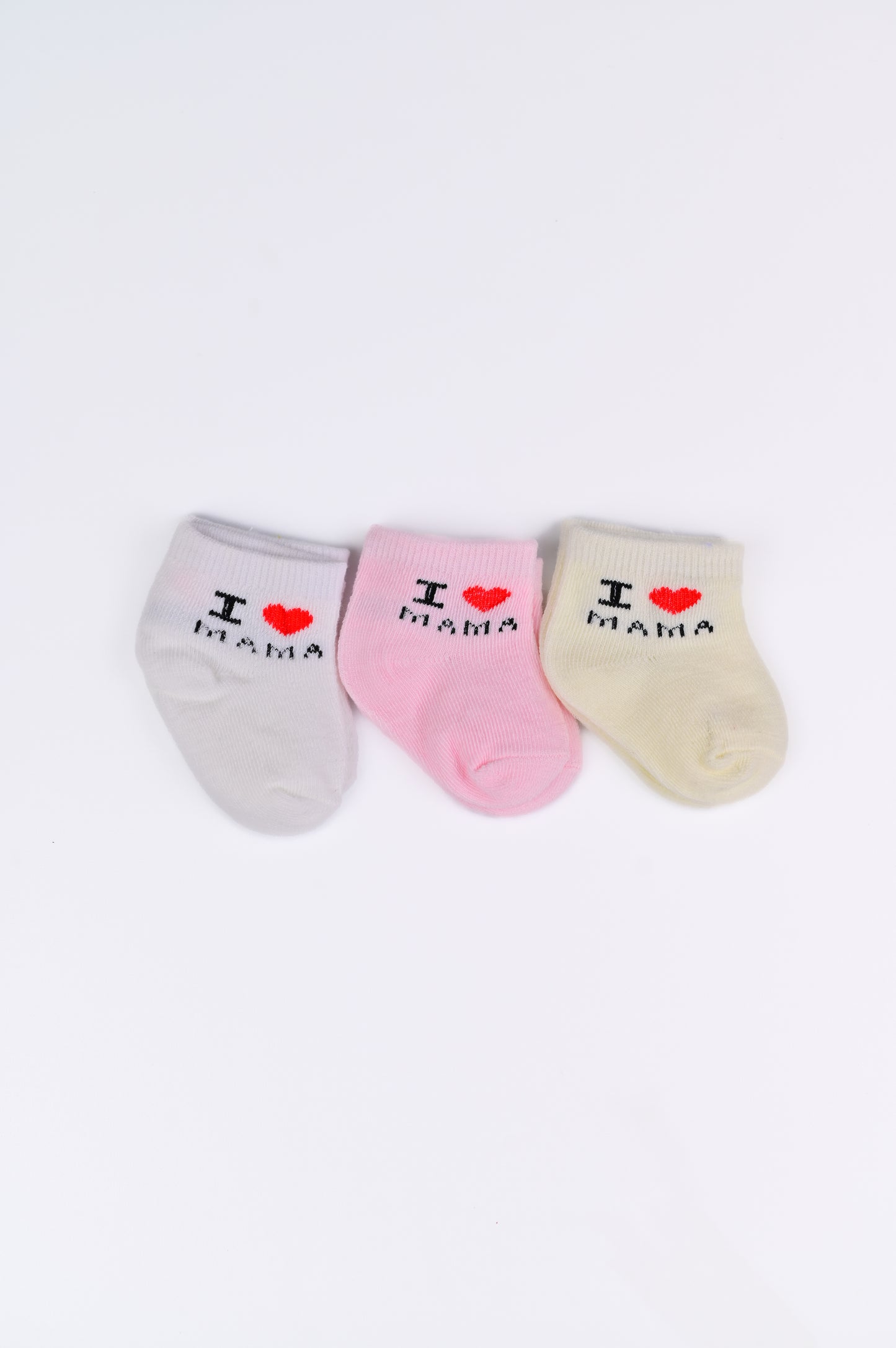 Imported Socks for Baby Girl Pack of 3 Pairs