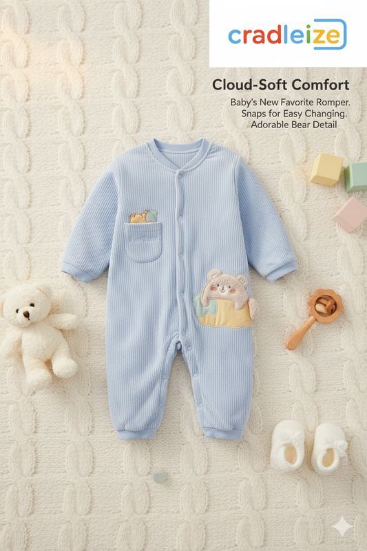 Polyester Filled Romper (Good Time)