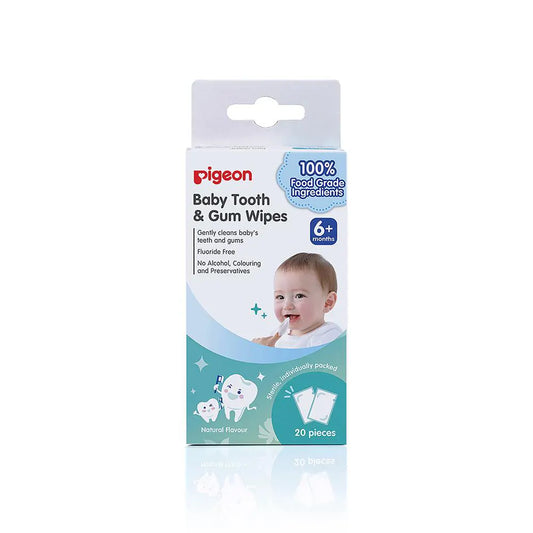 Pigeon Baby Tooth & Gum Wipes (6 Months+)
