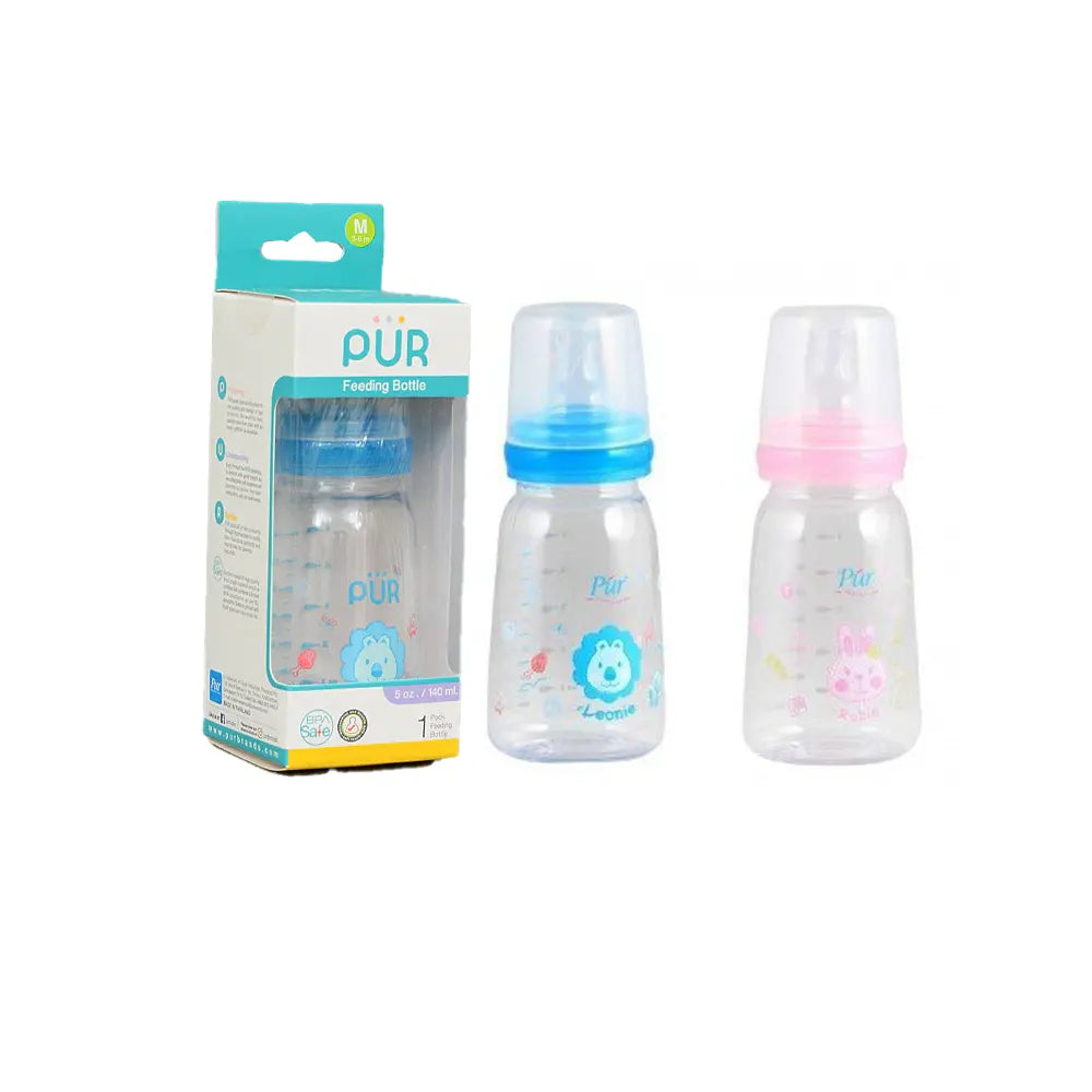 Pur Straight Side Feeding Bottle 5oz/140ml