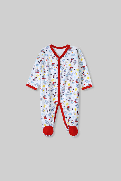 Full-Sleeve Cotton Jumpsuit