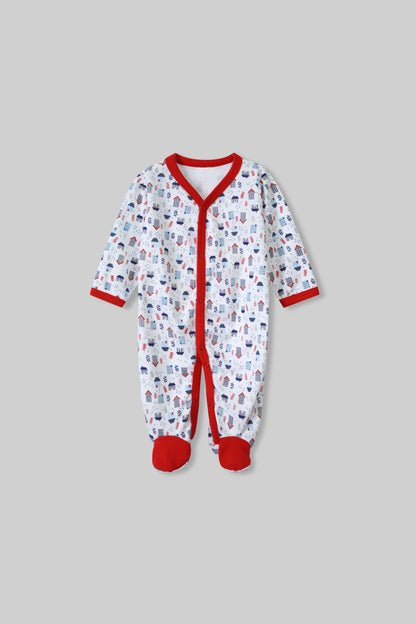 Full-Sleeve Cotton Jumpsuit