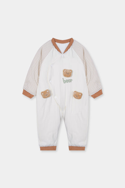 Cotton Velvet Romper with Polyester Filling