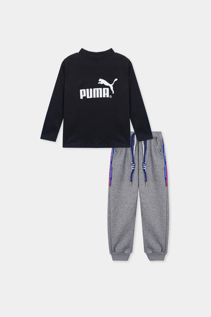Puffer Jacket / Fleece Trouser / Soft Velvet Sweat Shirt