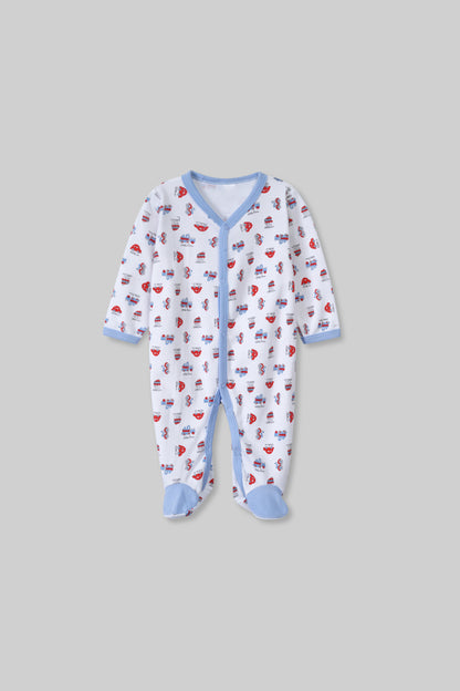 Full-Sleeve Cotton Jumpsuit