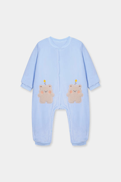 Polyester Filled Romper (Cute Bear)