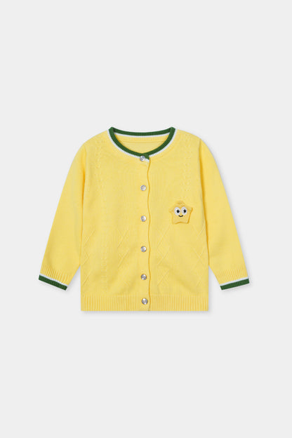 Yellow Sweater & Trouser Set