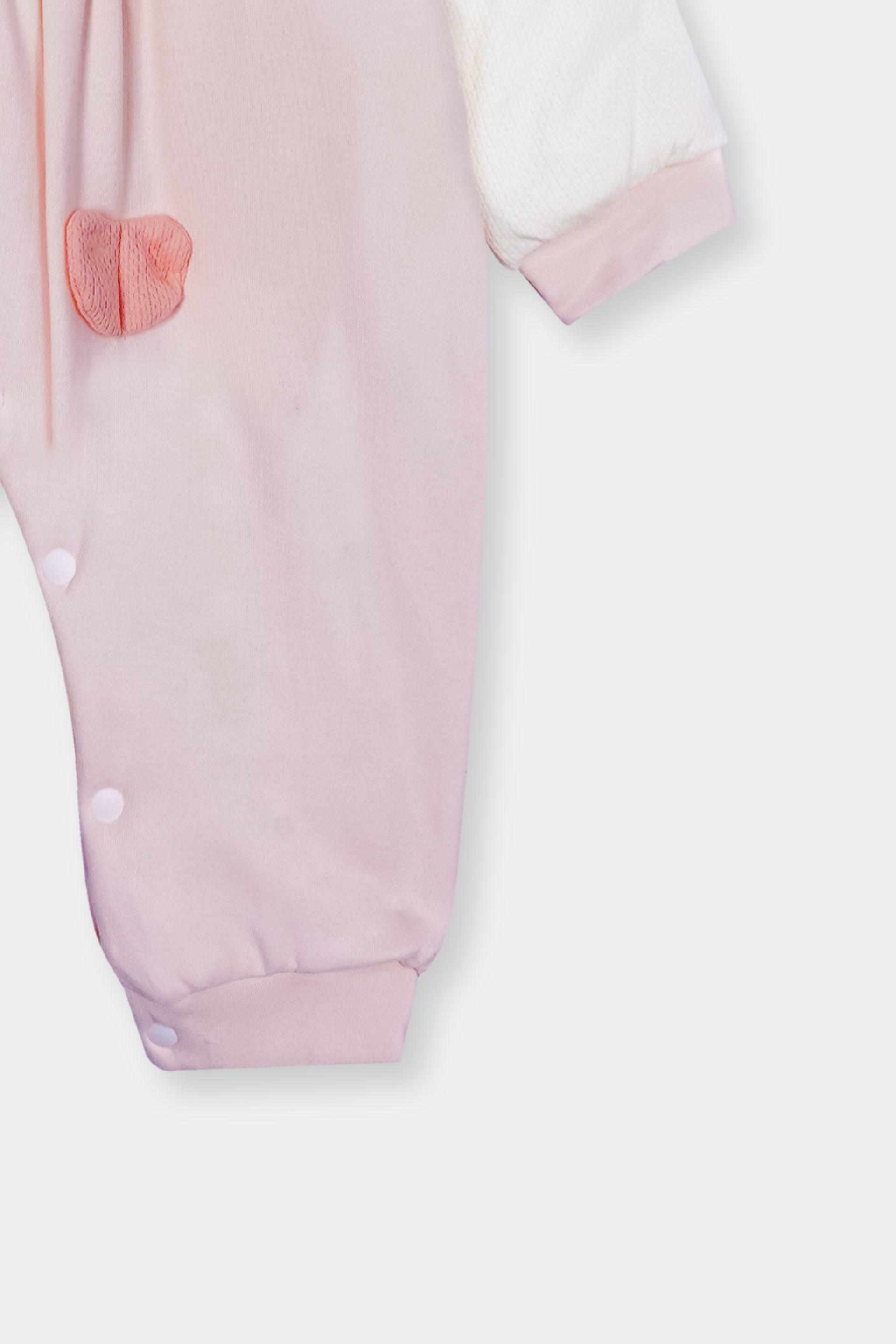 Velvet Romper Pink Colour