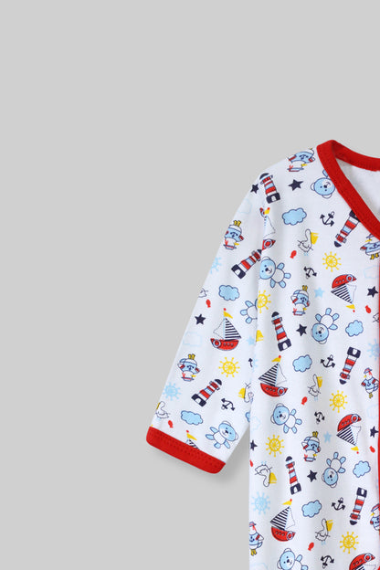 Full-Sleeve Cotton Jumpsuit