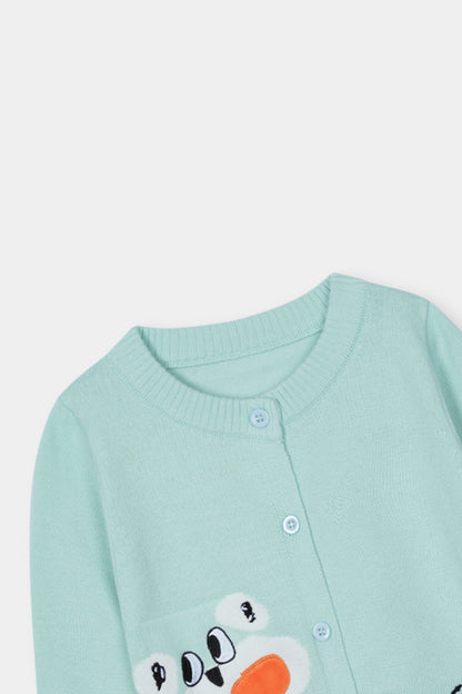 Zinc Green Sweater & Trouser Set