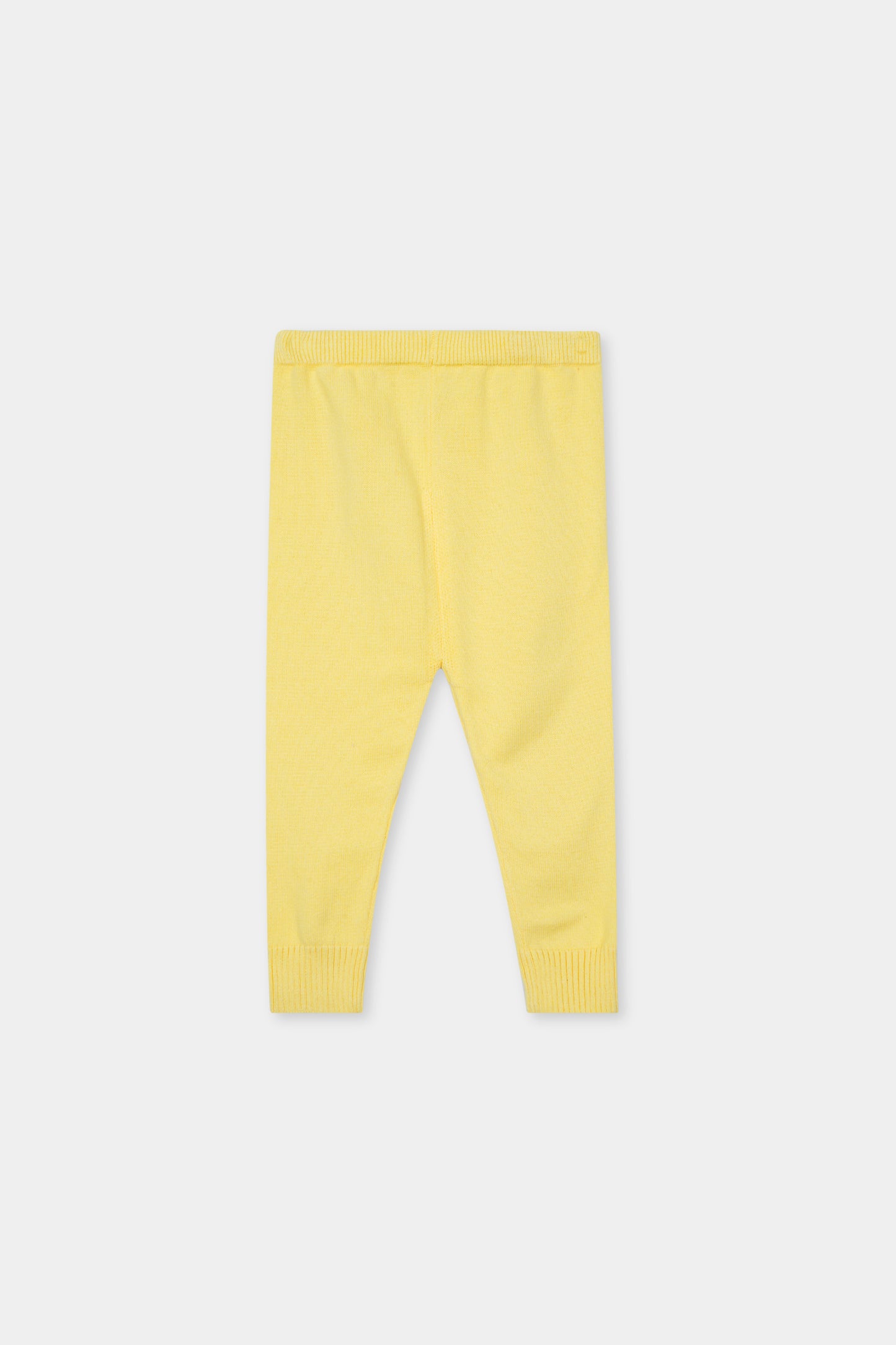 Yellow Sweater & Trouser Set