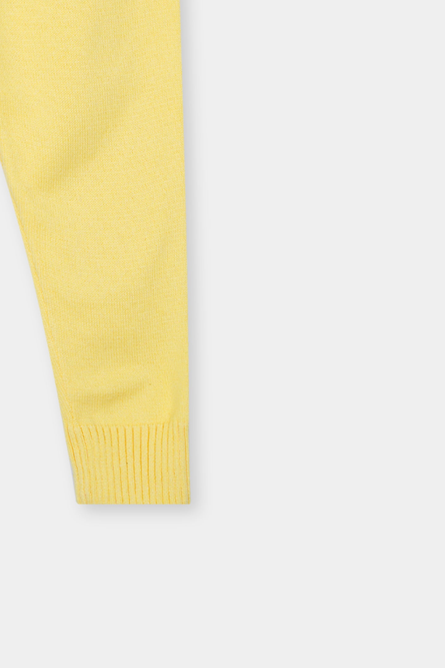 Yellow Sweater & Trouser Set
