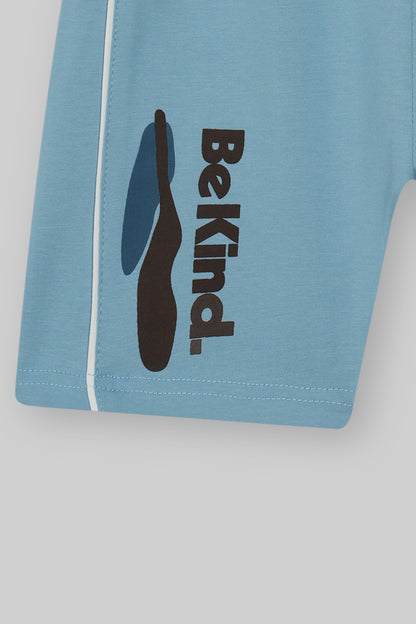 MAJESTIC GRAPHIC TEE WITH COTTON SHORTS