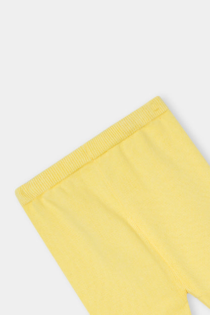 Yellow Sweater & Trouser Set