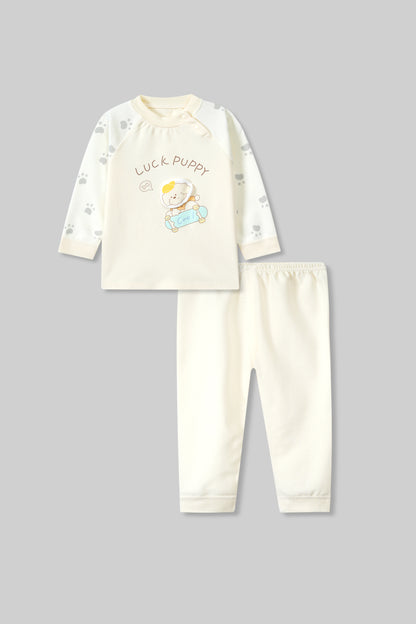 Full-Sleeve Cotton Shirt and Trouser Set