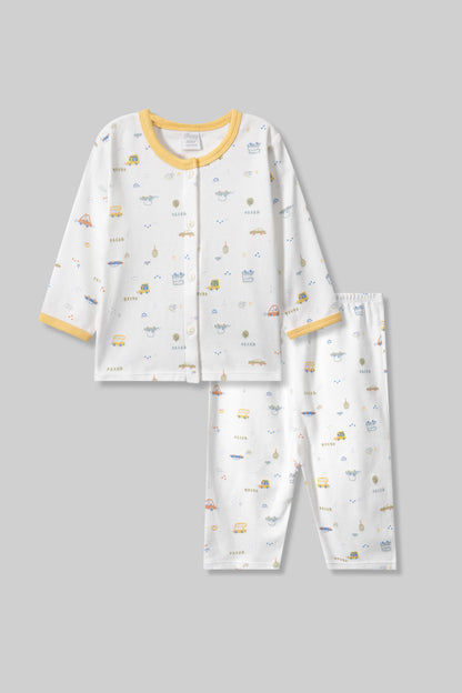 Full-Sleeve Cotton Shirt and Trouser