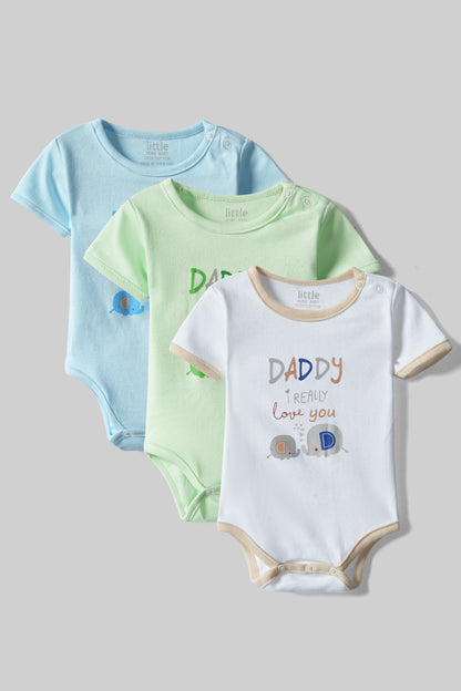 Onesie (3 Body Suits for Boy)