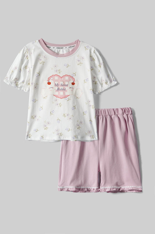 Baby Girl Tee and Short Set