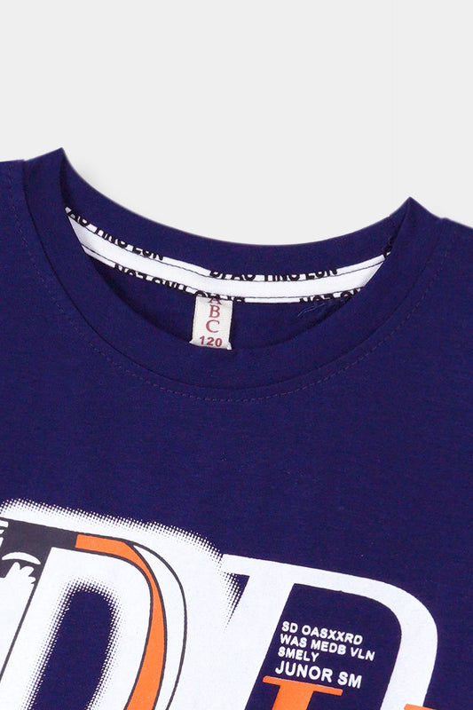 Boys Imported Soft Cotton Graphic Printed T-Shirt