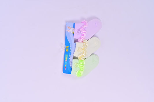 Imported Fancy Socks for Baby Girl, Set of 3 Pairs