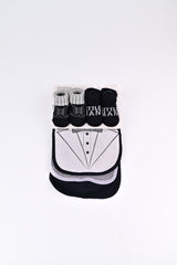 3 Bibs and 2 Pair Socks Set