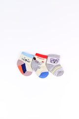 Imported Socks for Baby Boy, Set of 3 Pairs