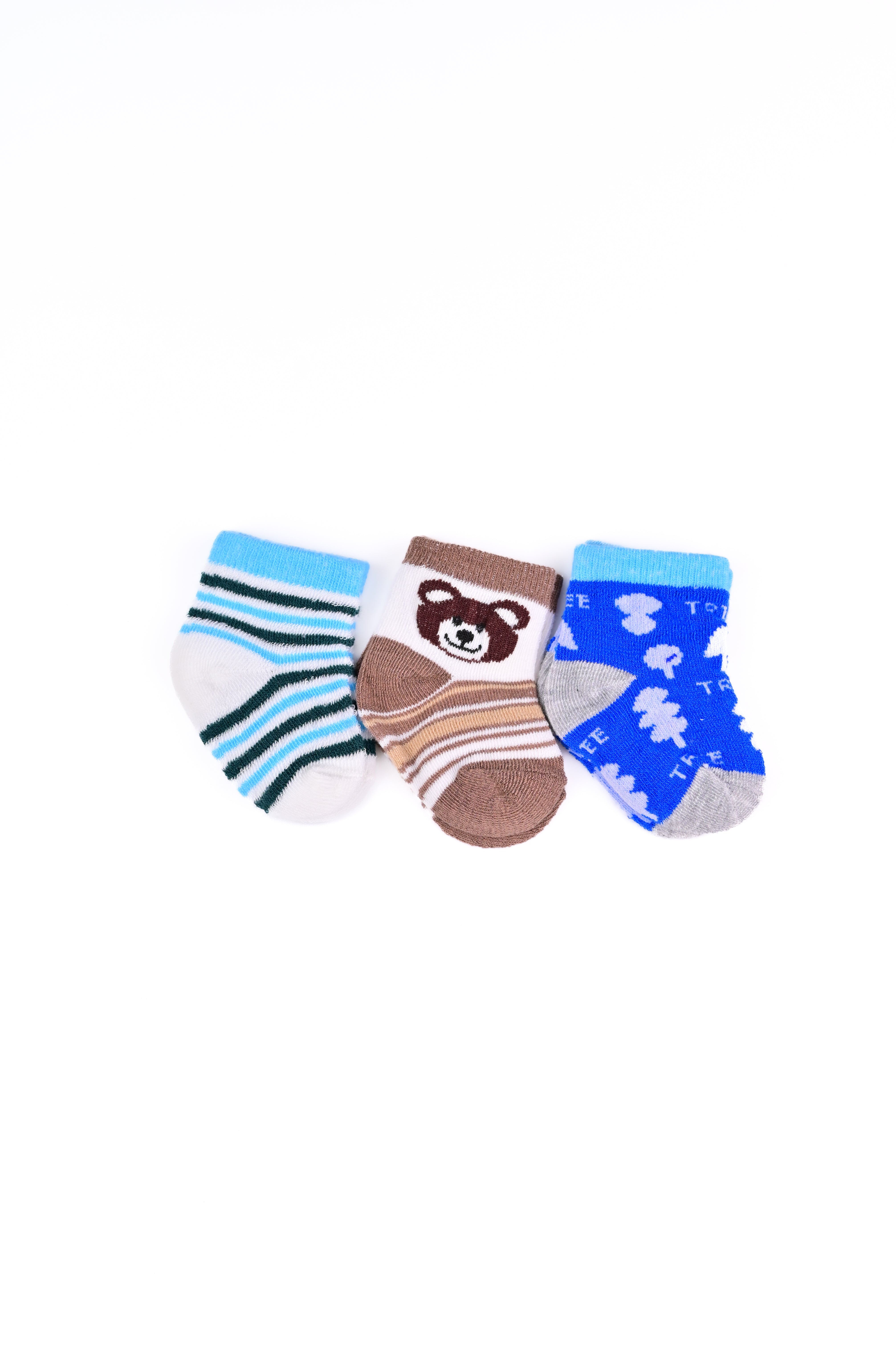 Imported Socks for Baby Boy, Set of 3 Pairs