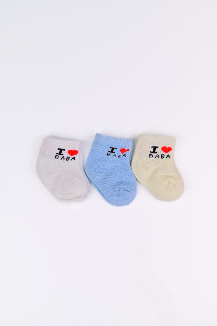 Imported Socks for Baby Boy Pack of 3 Pairs