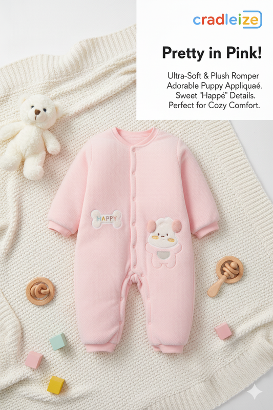 Polyester Filled Romper (Happy)